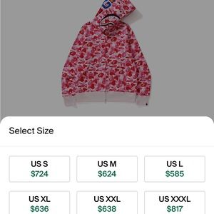 Bape Pink Camo Jacket *CLEAN*